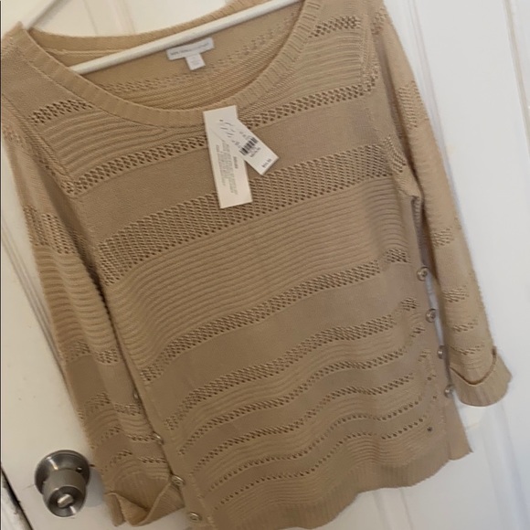 NY & Co. Sweater - Tan - Picture 1 of 4